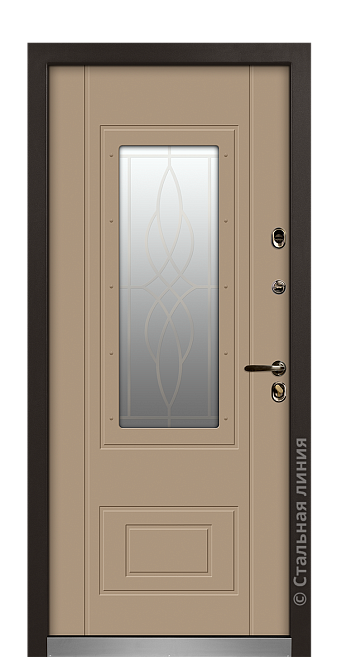 Входная дверь Сатори - вид изнутри Входная дверь Сатори (вид изнутри) - купить в Твери