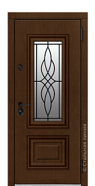 Входная дверь Леандро - вид снаружи Входная дверь Леандро (вид снаружи) - купить в Твери