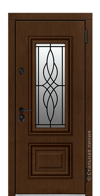 Входная дверь Леандро - вид снаружи Входная дверь Леандро (вид снаружи) - купить в Твери