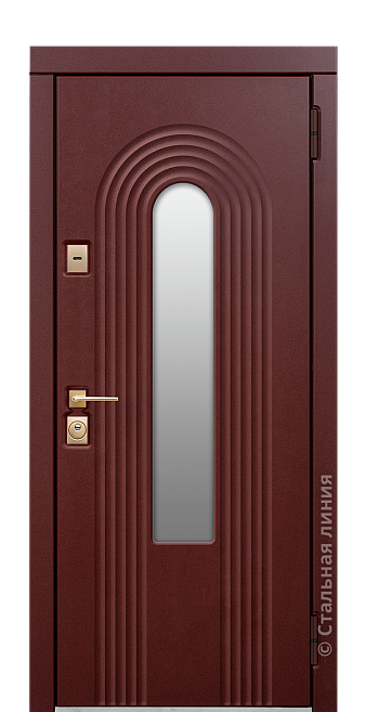 Входная дверь Агиос - вид снаружи Входная дверь Агиос (вид снаружи) - купить в Твери