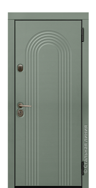 Входная дверь Рифлессо - вид снаружи Входная дверь Рифлессо (вид снаружи) - купить в Твери