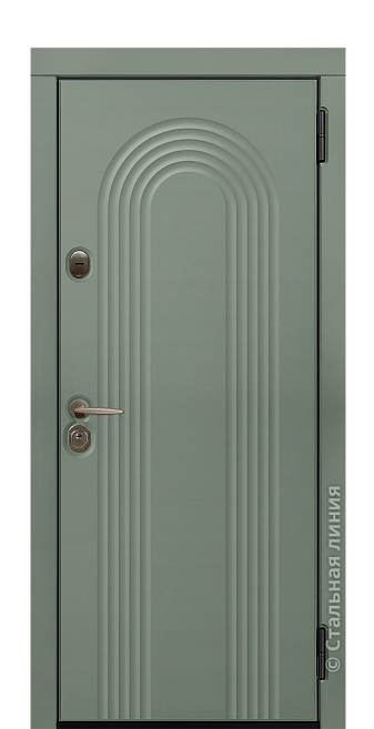 Входная дверь Рифлессо - вид снаружи Входная дверь Рифлессо (вид снаружи) - купить в Твери