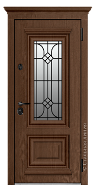 Входная дверь Монтэ - вид снаружи Входная дверь Монтэ (вид снаружи) - купить в Твери