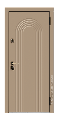 Входная дверь Рифлессо - вид снаружи Входная дверь Рифлессо (вид снаружи) - купить в Твери